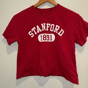 League Kids Red Stanford Tee